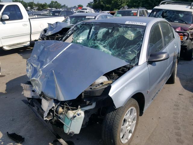 1G8AJ52F83Z100440 - 2003 SATURN ION LEVEL SILVER photo 2