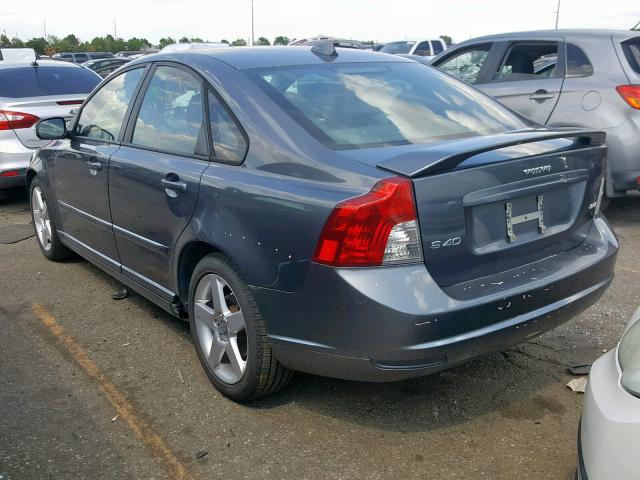 YV1MS390482394547 - 2008 VOLVO S40 2.4I GRAY photo 3