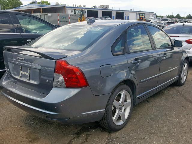 YV1MS390482394547 - 2008 VOLVO S40 2.4I GRAY photo 4