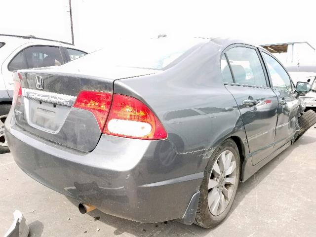2HGFA1F93AH549905 - 2010 HONDA CIVIC EXL 灰色 照片 4