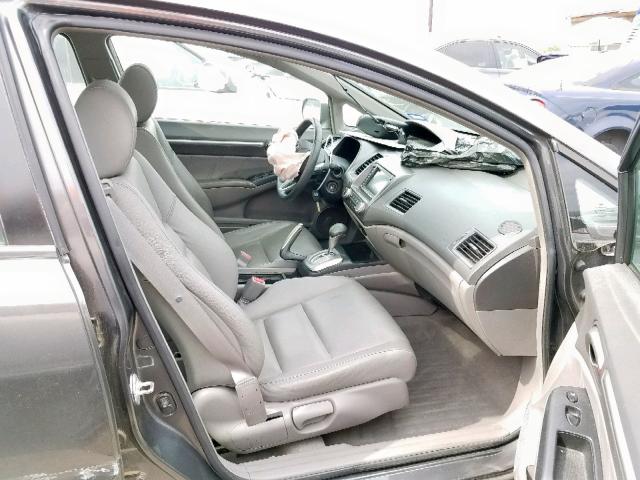 2HGFA1F93AH549905 - 2010 HONDA CIVIC EXL 灰色 照片 5