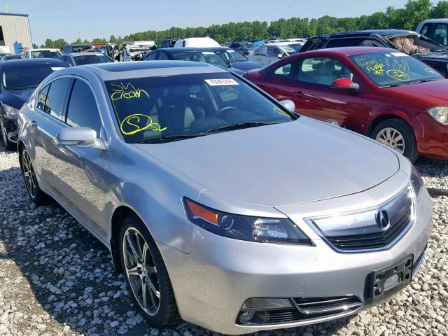 19UUA8F55DA001100 - 2013 ACURA TL TECH SILVER photo 1