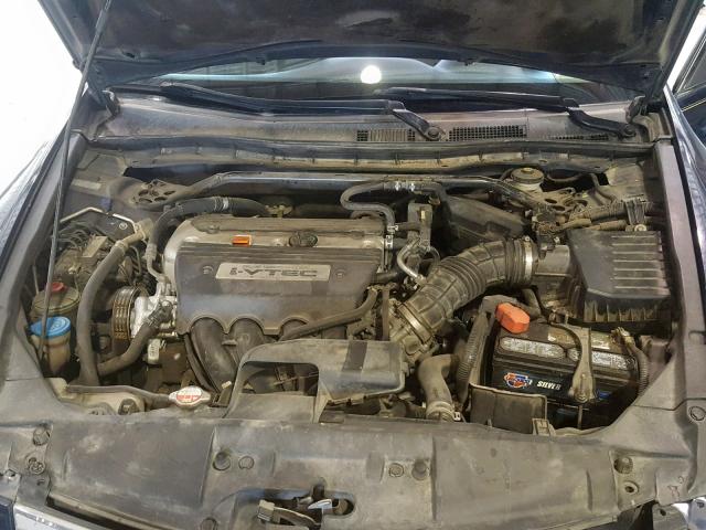 1HGCP26828A047331 - 2008 HONDA ACCORD EXL BLUE photo 7