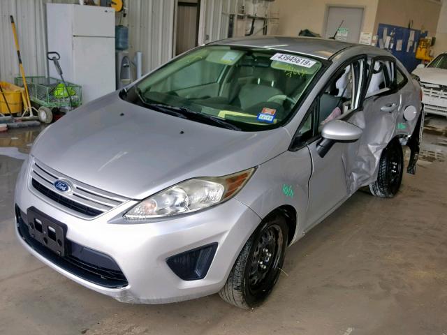 3FADP4AJXDM116746 - 2013 FORD FIESTA S GRAY photo 2