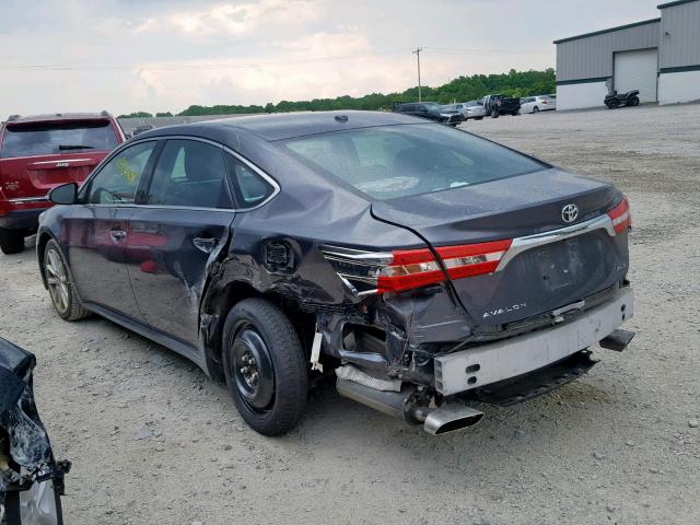 4T1BK1EB4DU056214 - 2013 TOYOTA AVALON BAS GRAY photo 3