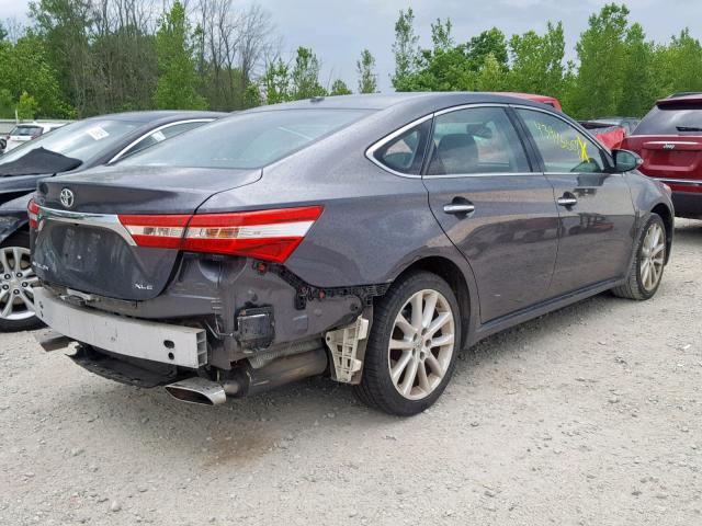 4T1BK1EB4DU056214 - 2013 TOYOTA AVALON BAS GRAY photo 4