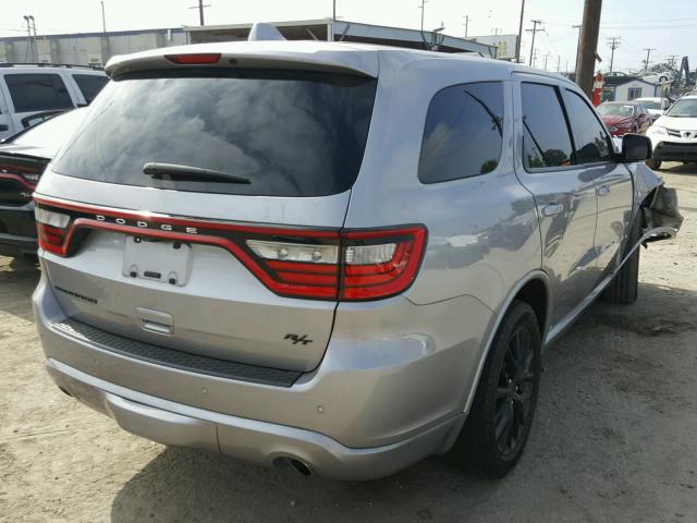 1C4SDHCT8FC873715 - 2015 DODGE DURANGO R/ SILVER photo 4