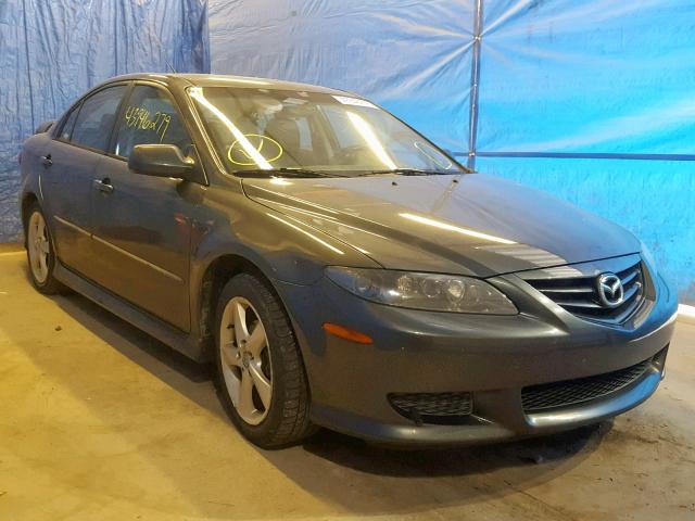 1YVHP84C555M75052 - 2005 MAZDA 6 I GRAY photo 1