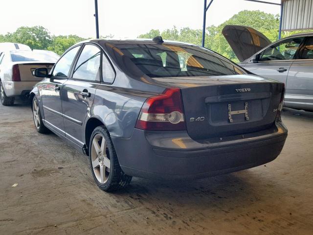 YV1MS382382368041 - 2008 VOLVO S40 2.4I GRAY photo 3