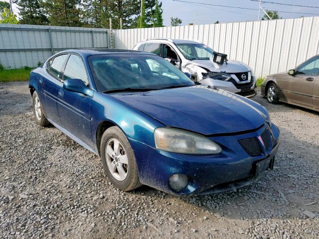 2G2WP552061152262 - 2006 PONTIAC GRAND PRIX BLUE photo 1
