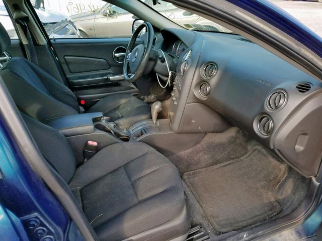 2G2WP552061152262 - 2006 PONTIAC GRAND PRIX BLUE photo 5