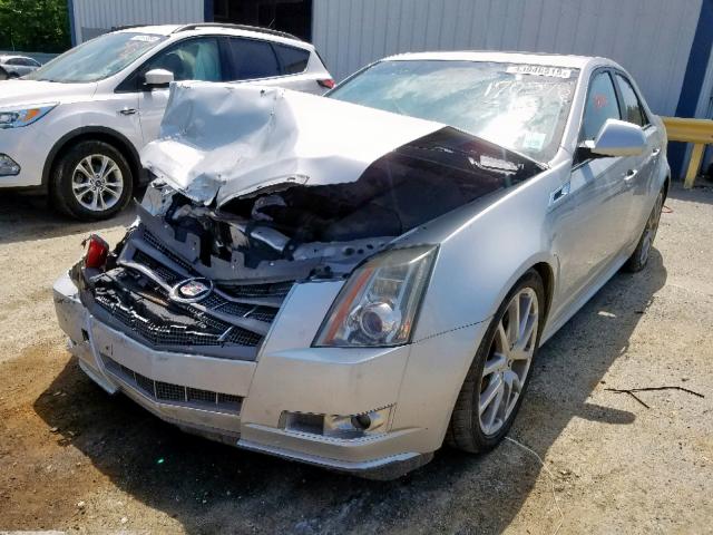 1G6DK5ED2B0170578 - 2011 CADILLAC CTS PERFOR SILVER photo 2