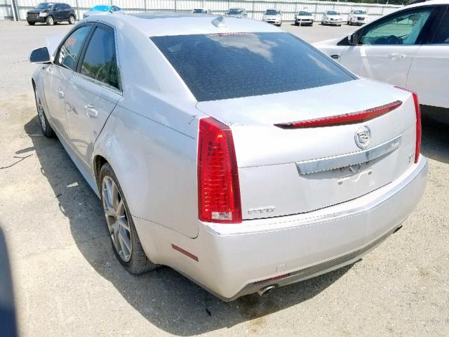 1G6DK5ED2B0170578 - 2011 CADILLAC CTS PERFOR SILVER photo 3