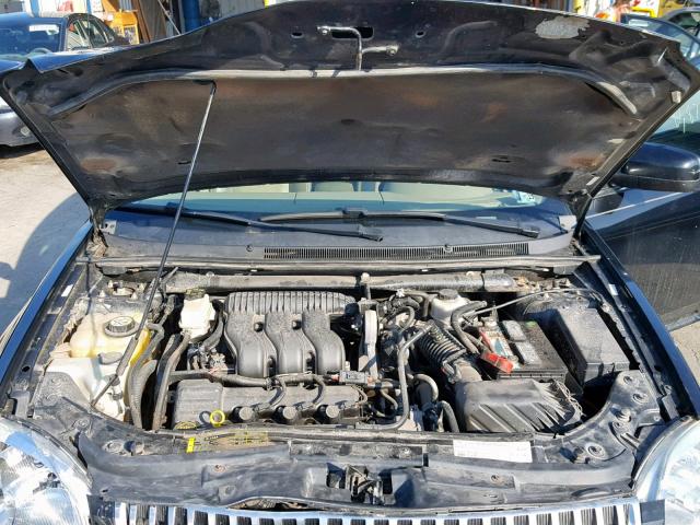 1MEHM43107G601945 - 2007 MERCURY MONTEGO PR შავი ფოტო 7
