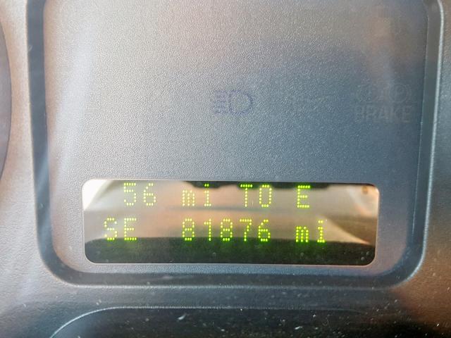 1MEHM43107G601945 - 2007 MERCURY MONTEGO PR შავი ფოტო 8