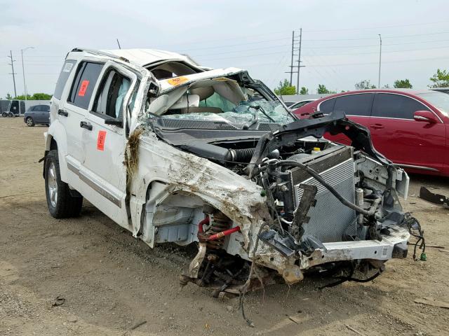 1J4PN5GKXAW103360 - 2010 JEEP LIBERTY LI WHITE photo 1