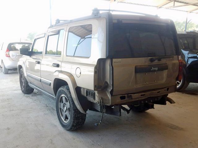 1J8HH48N96C248119 - 2006 JEEP COMMANDER წითელი ფოტო 3