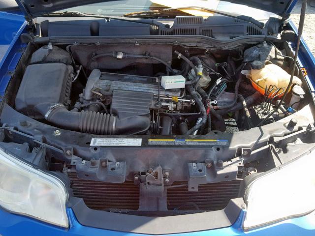 1G8AW12F94Z151117 - 2004 SATURN ION LEVEL BLUE photo 7