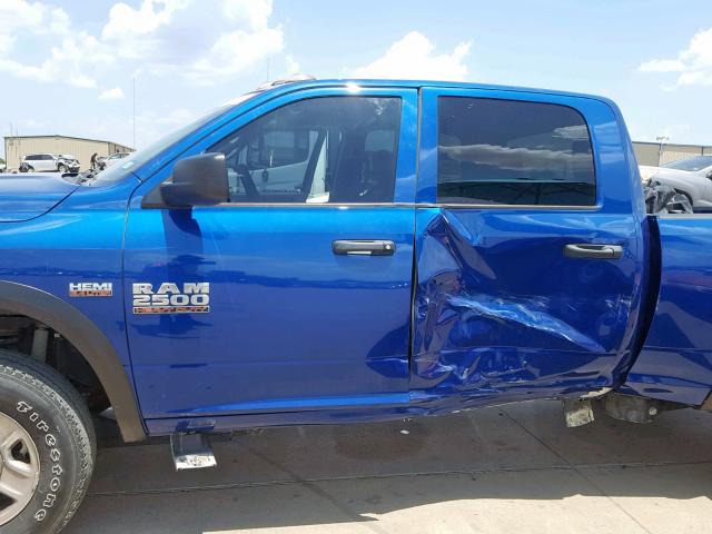 3C6UR5CJ3HG621093 - 2017 RAM 2500 ST BLUE photo 9