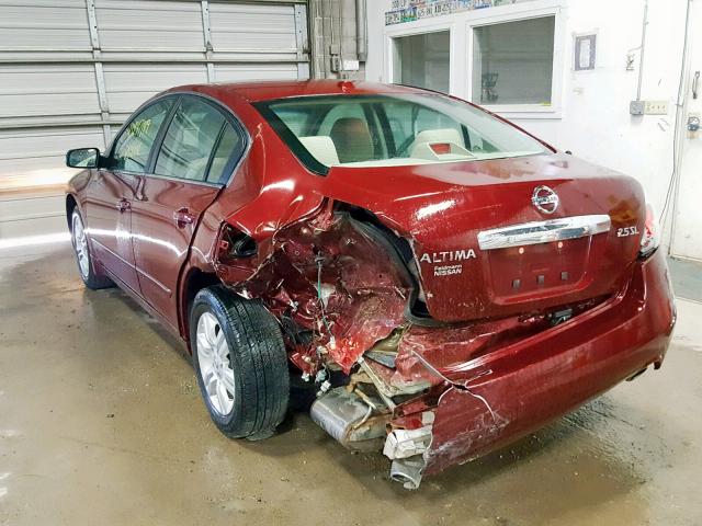 1N4AL2AP0CN508016 - 2012 NISSAN ALTIMA BAS MAROON photo 3