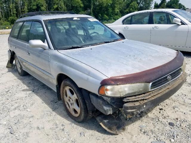 4S3BK6658T7318856 - 1996 SUBARU LEGACY LSI SILVER photo 1