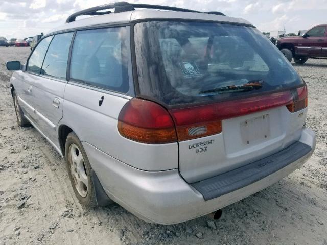 4S3BK6658T7318856 - 1996 SUBARU LEGACY LSI SILVER photo 3