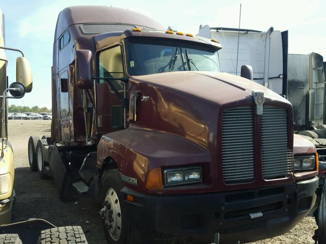 1XKADB9X4SJ634711 - 1995 KENWORTH CONSTRUCTI MAROON photo 1