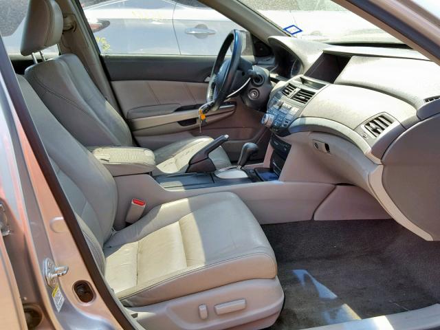 1HGCP36858A053548 - 2008 HONDA ACCORD EXL SILVER photo 5