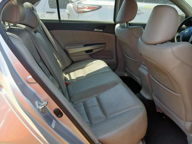 1HGCP36858A053548 - 2008 HONDA ACCORD EXL SILVER photo 6