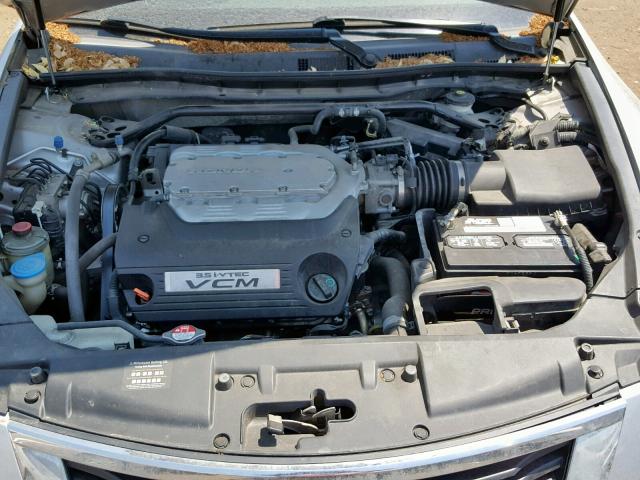 1HGCP36858A053548 - 2008 HONDA ACCORD EXL SILVER photo 7