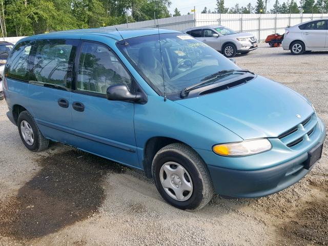 2B4FP25B6WR718434 - 1998 DODGE CARAVAN BLUE photo 1