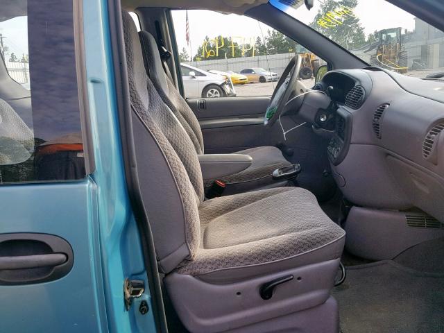 2B4FP25B6WR718434 - 1998 DODGE CARAVAN BLUE photo 5