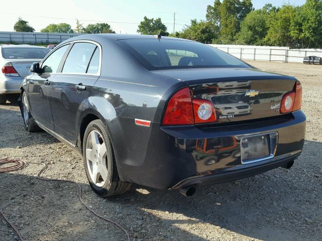 1G1ZJ577X8F277163 - 2008 CHEVROLET MALIBU 2LT BLACK photo 3