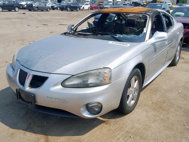 2G2WP552481193562 - 2008 PONTIAC GRAND PRIX SILVER photo 2