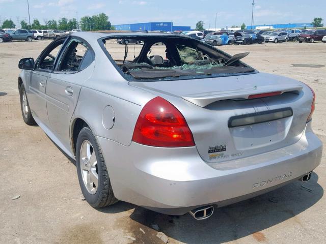 2G2WP552481193562 - 2008 PONTIAC GRAND PRIX SILVER photo 3