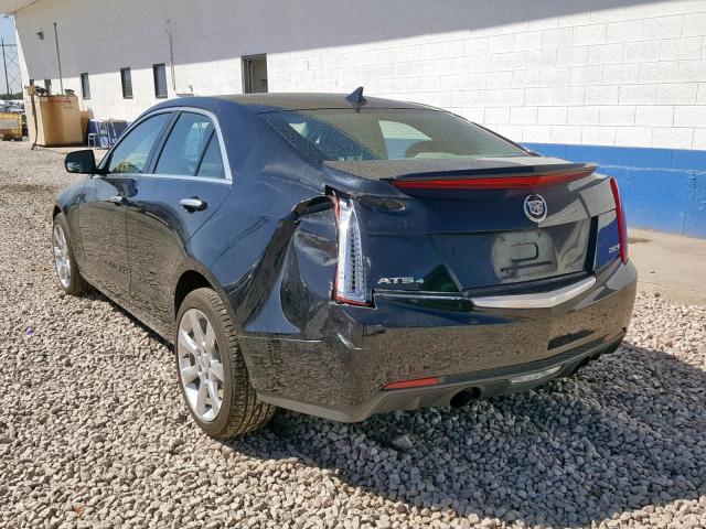 1G6AG5RX1E0108702 - 2014 CADILLAC ATS BLACK photo 3