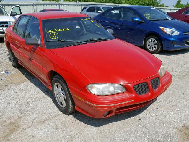 1G2NE52T4WM525029 - 1998 PONTIAC GRAND AM S RED photo 1