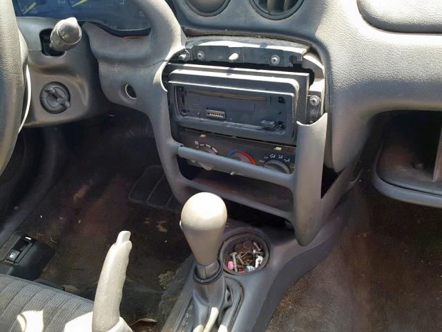 1G2NE52T4WM525029 - 1998 PONTIAC GRAND AM S RED photo 9