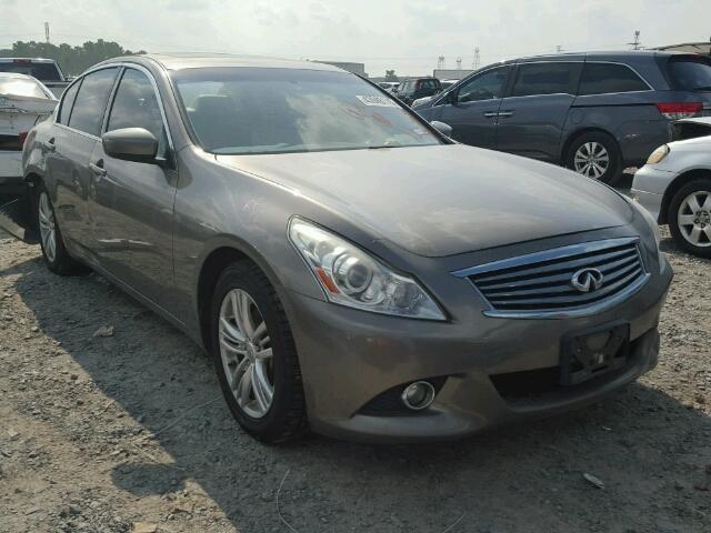 JN1CV6AP8DM301436 - 2013 INFINITI G37 BASE GRAY photo 1