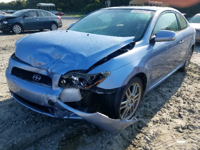JTKDE167580237858 - 2008 TOYOTA SCION TC ლურჯი ფოტო 2