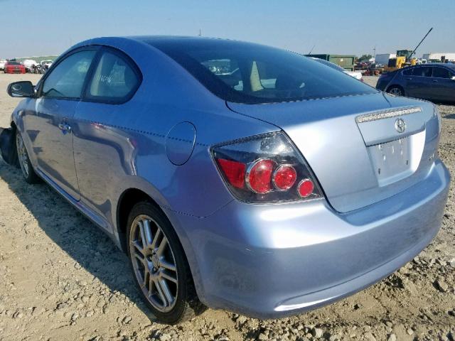 JTKDE167580237858 - 2008 TOYOTA SCION TC ლურჯი ფოტო 3