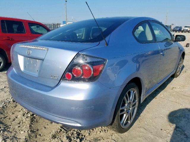 JTKDE167580237858 - 2008 TOYOTA SCION TC ლურჯი ფოტო 4
