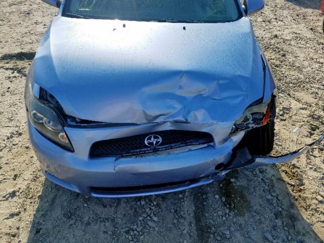 JTKDE167580237858 - 2008 TOYOTA SCION TC ლურჯი ფოტო 7