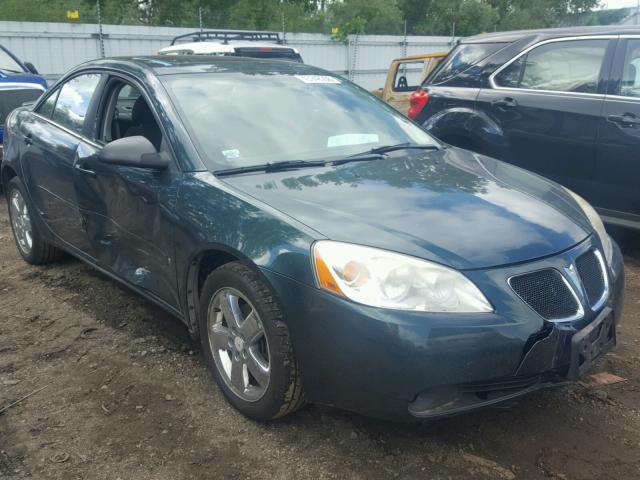 1G2ZH558X64245230 - 2006 PONTIAC G6 GT GREEN photo 1