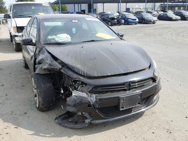 1C3CDFBB8FD266648 - 2015 DODGE DART SXT BLACK photo 1