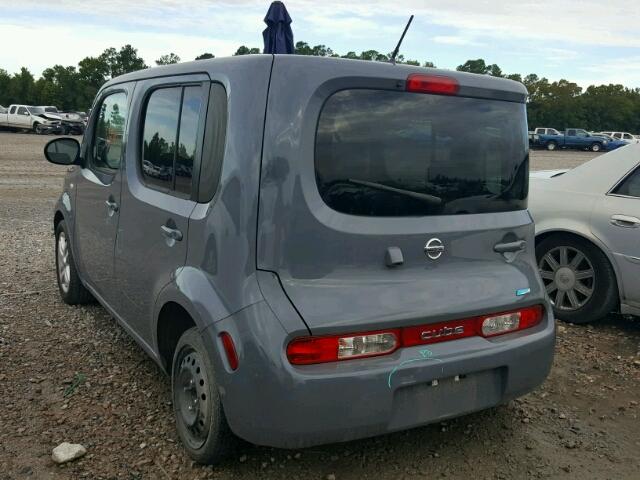 JN8AZ2KR4DT303308 - 2013 NISSAN CUBE S GRAY photo 3