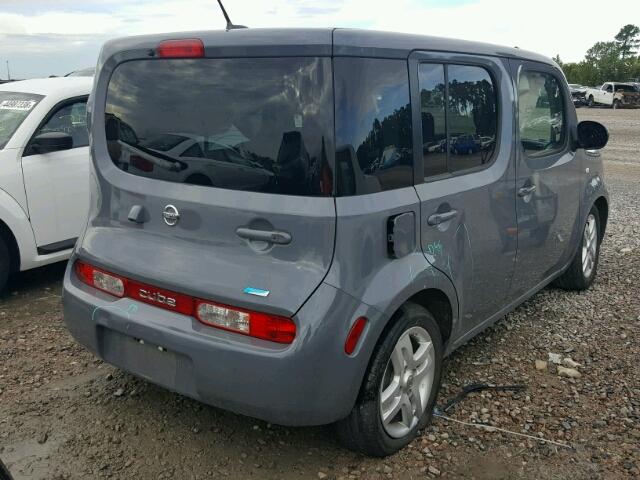 JN8AZ2KR4DT303308 - 2013 NISSAN CUBE S GRAY photo 4