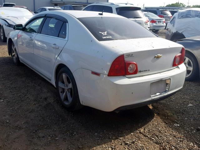 1G1ZC5E17BF107522 - 2011 CHEVROLET MALIBU 1LT 白色 照片 3