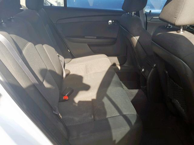 1G1ZC5E17BF107522 - 2011 CHEVROLET MALIBU 1LT 白色 照片 6