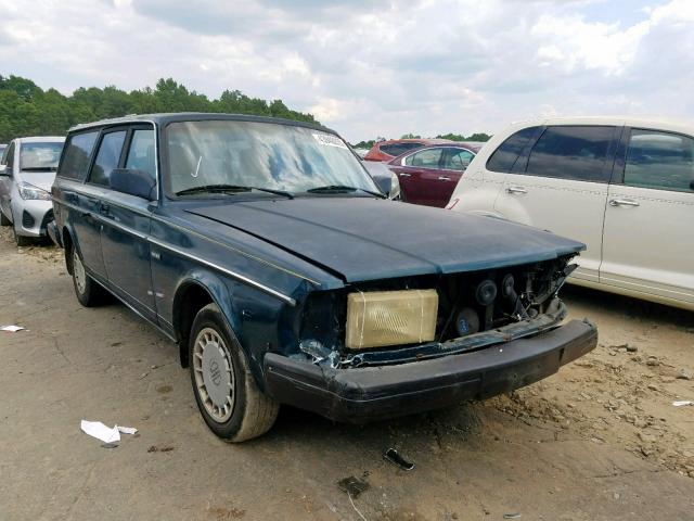 YV1AA8850M1902951 - 1991 VOLVO 240 BASE GREEN photo 1